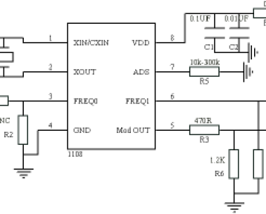 EMC73661108F时钟滤波芯片